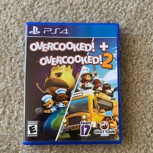 PS4 overcooked and overcooked 2 - two games in one!
